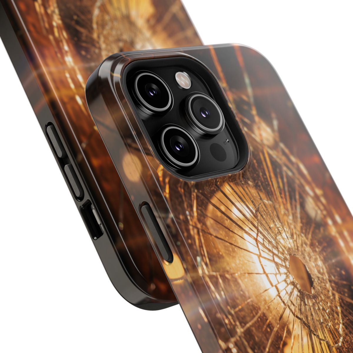 Impact-Resistant Case - Shattered Amber