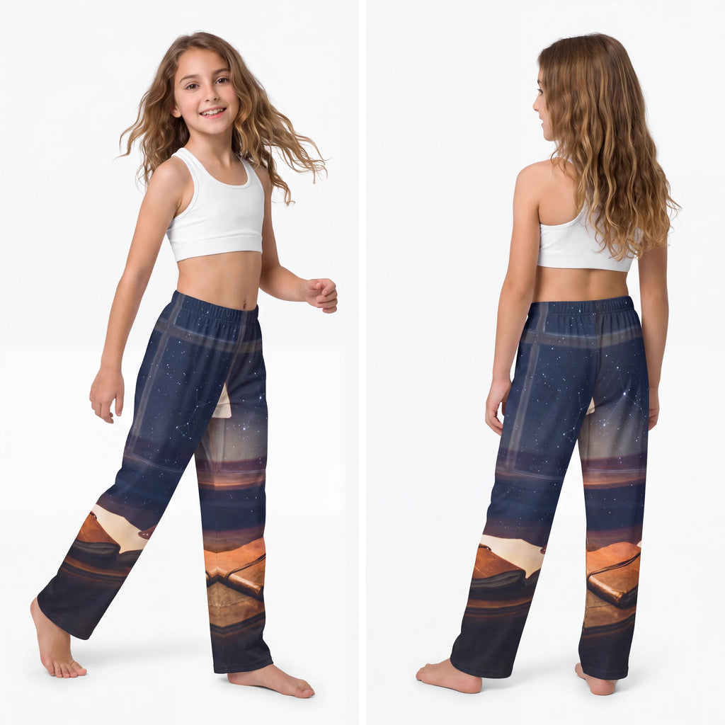 Kids Lounge Pants Constellation Desk Art