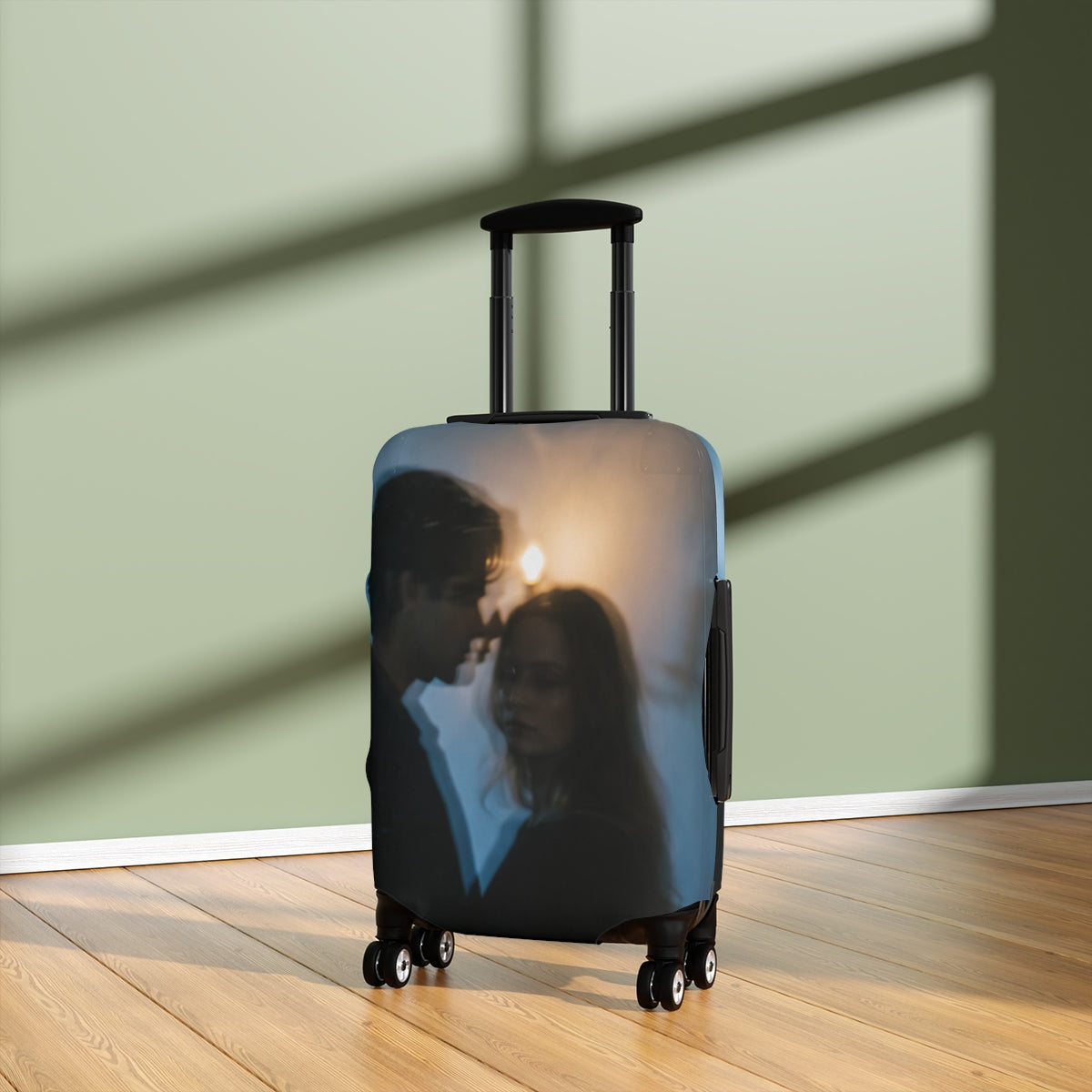 Midnight Reflection Luggage Cover - Travel Protection |...