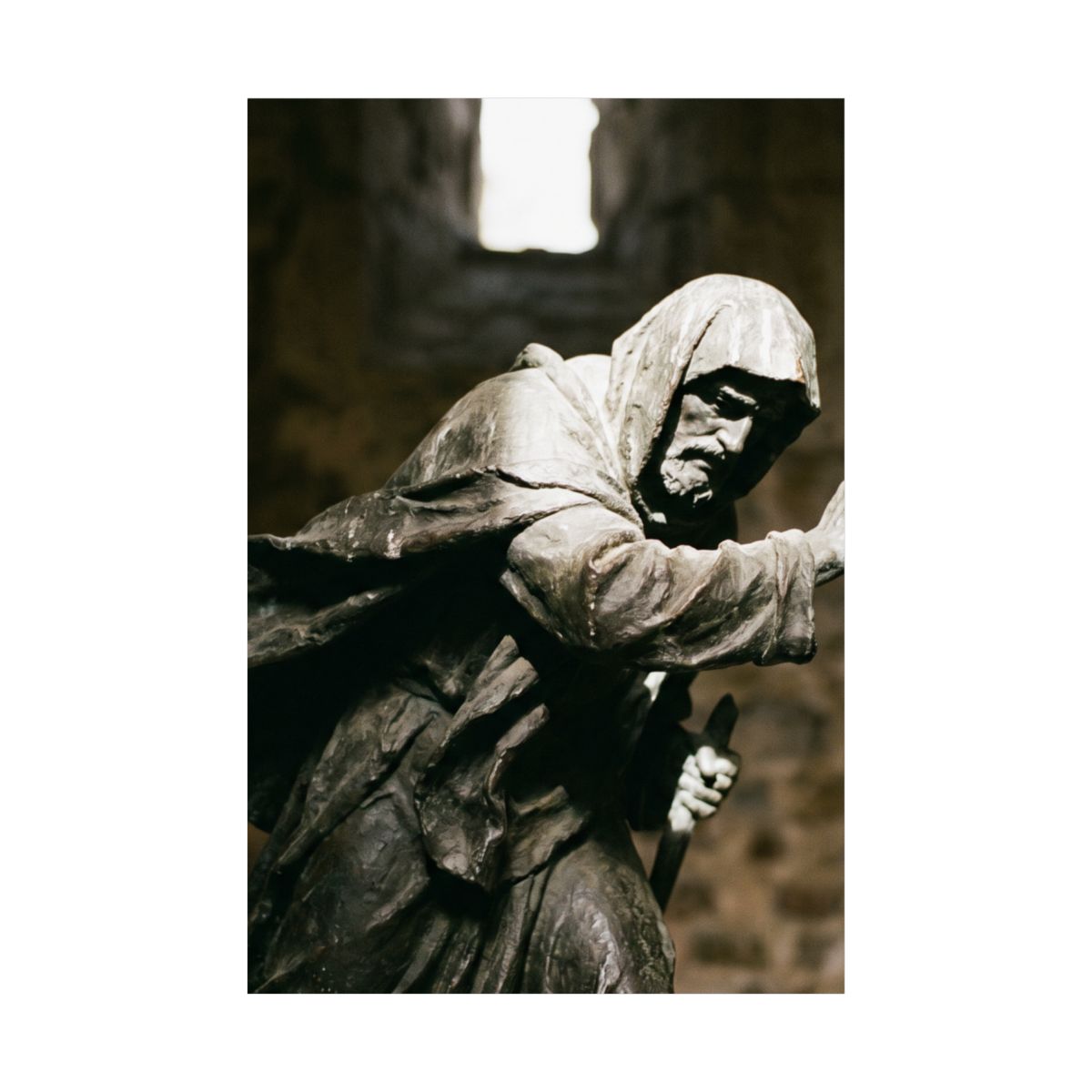 Matte Vertical Poster - Mystic Pilgrim (8×10 & 36×54) |...