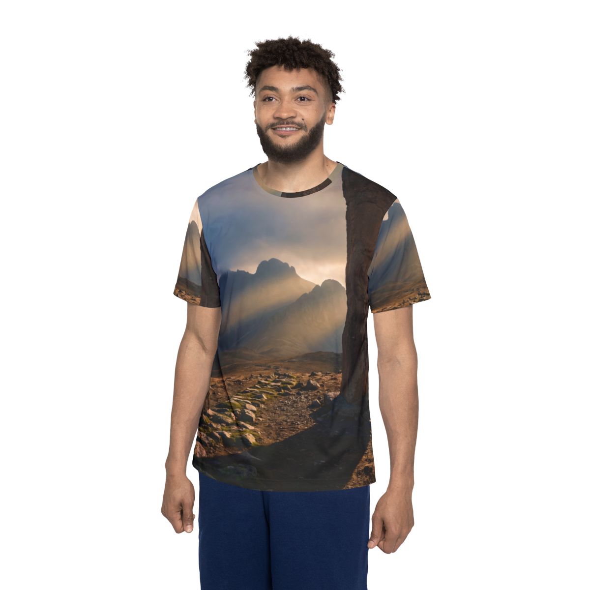 Men's Sports Jersey - Golden Peak