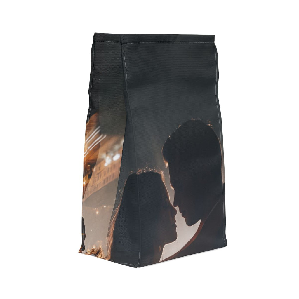 Polyester Lunch Bag - Midnight City Skyline | Echovira...