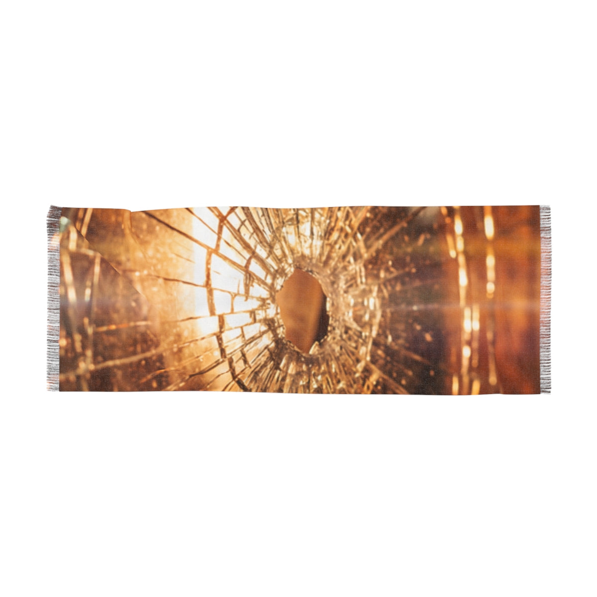 Light Scarf - Moody Amber Glow