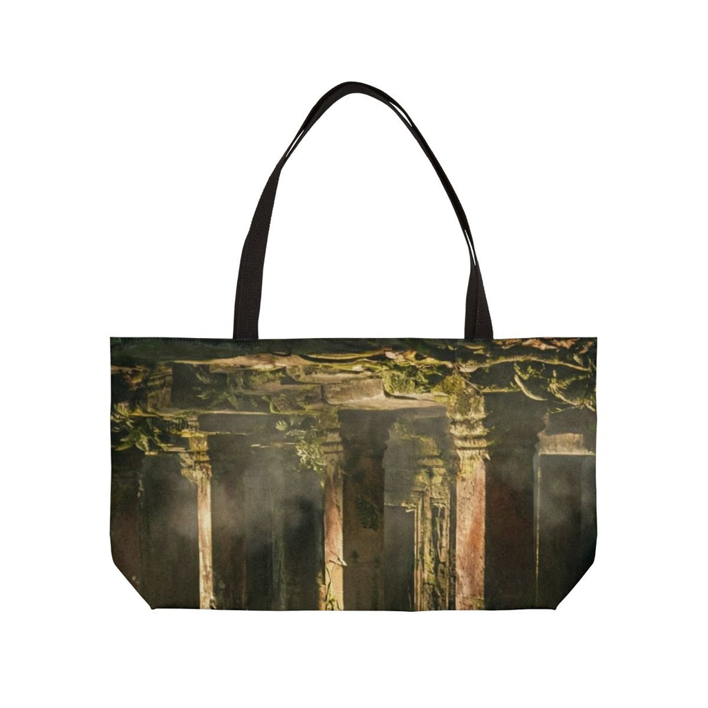 Weekender Tote Bag - Ancient Ruins Haven | Echovira Gallery