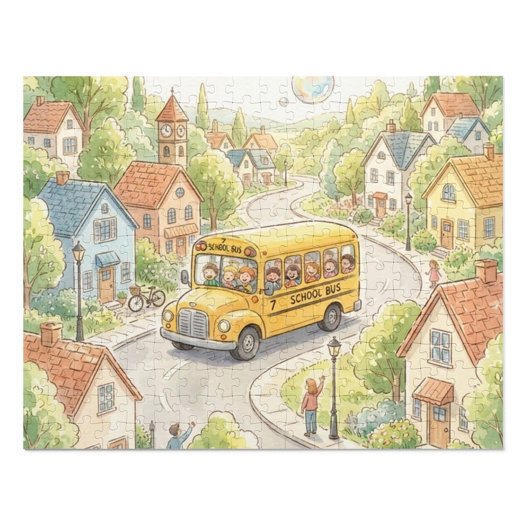 Jigsaw Puzzle with Tin - Storybook Village (30, 110, 252......