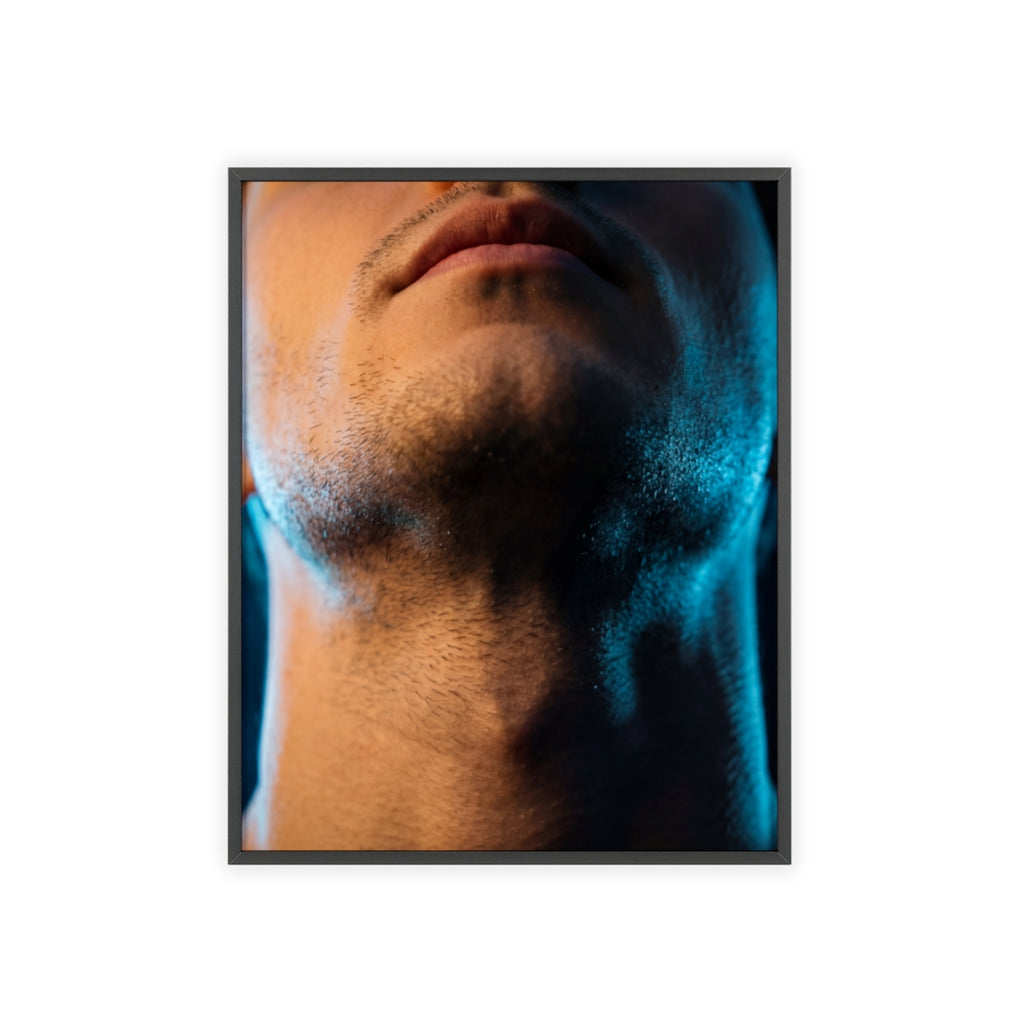 Wooden Framed Poster - Midnight Glow