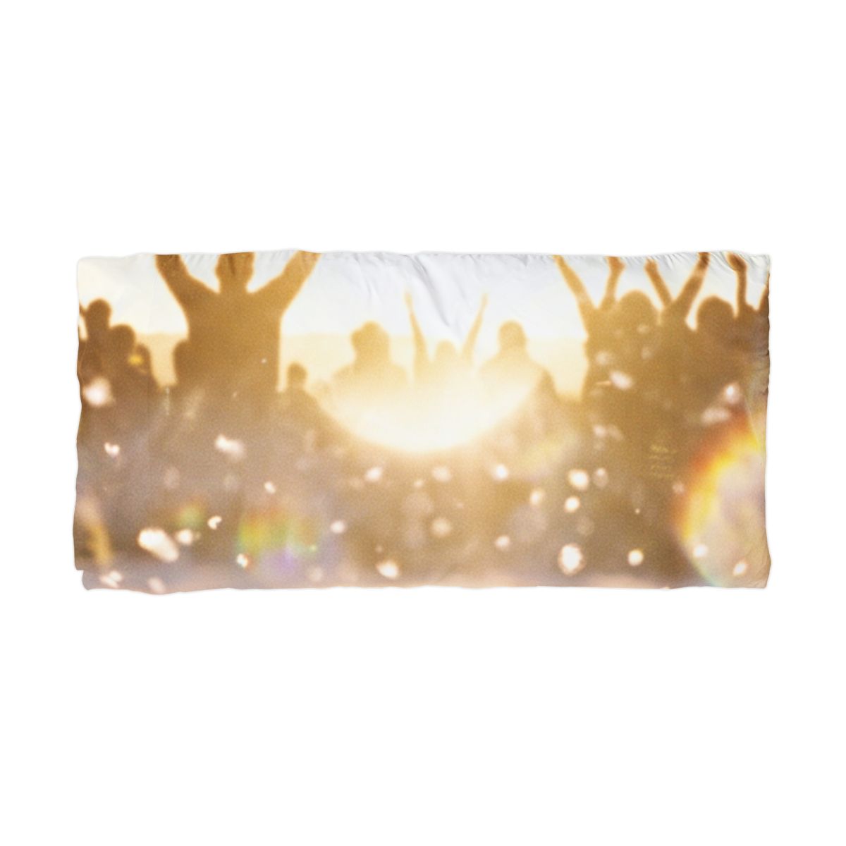 Golden Hour Crowd Microfiber Pillowcase