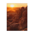 Desert Sunset Canyon Toddler Blanket