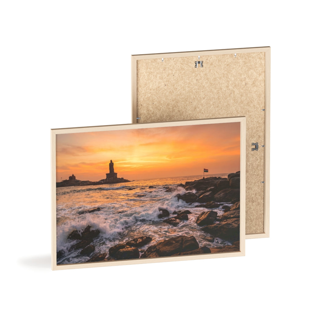 Framed Poster - Golden Hour Horizon