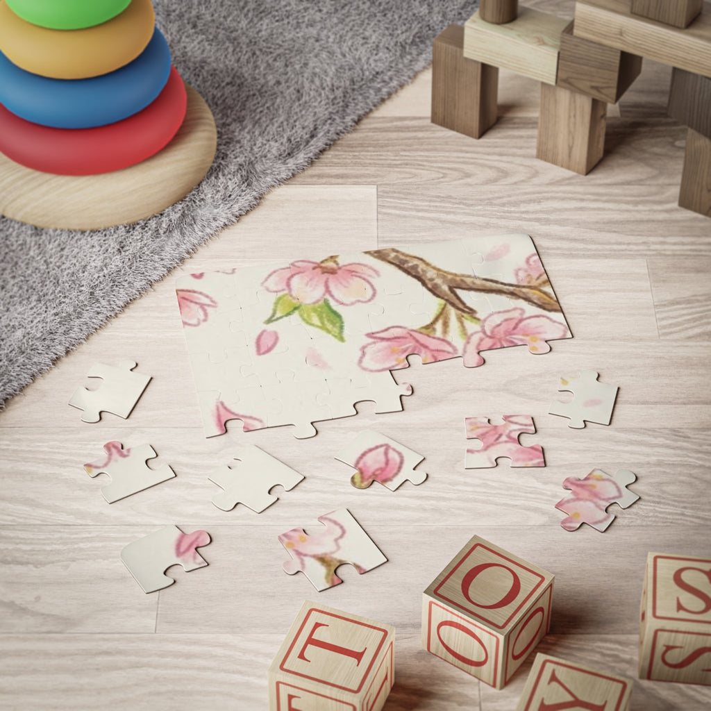 Kids' Puzzle, 30-Piece - Sakura Bloom Storybook Spring... |...