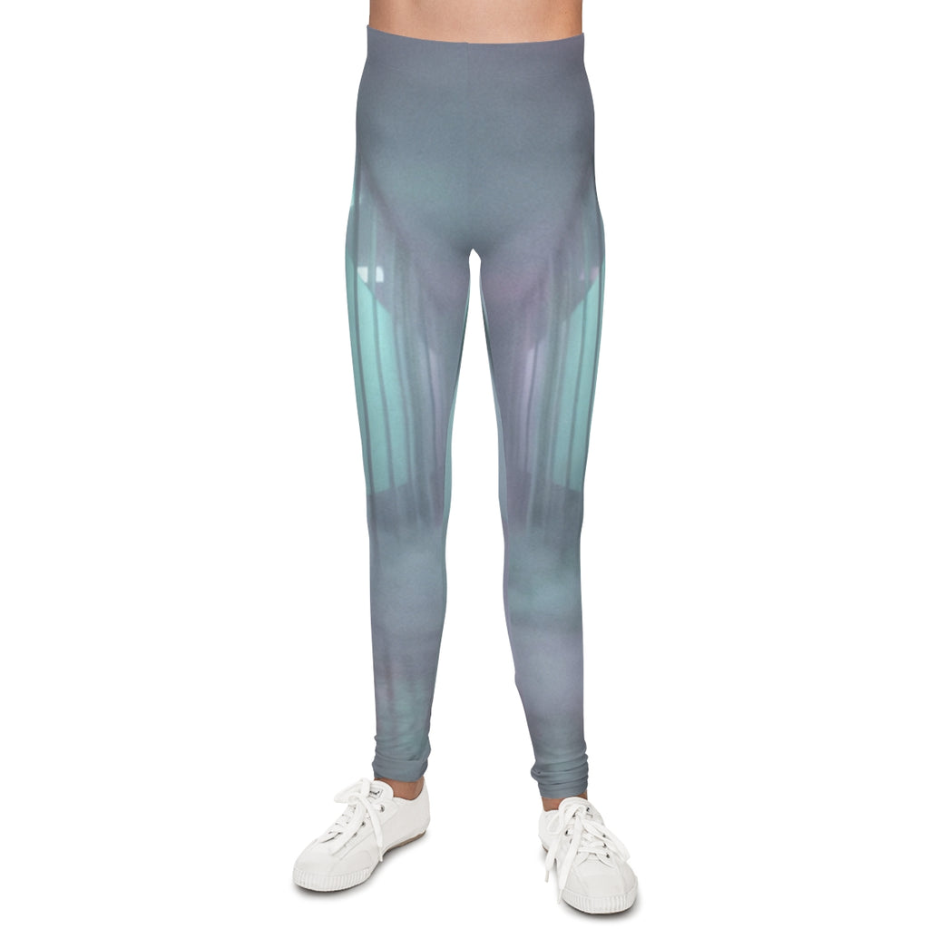 Youth Leggings - Ethereal Hallway
