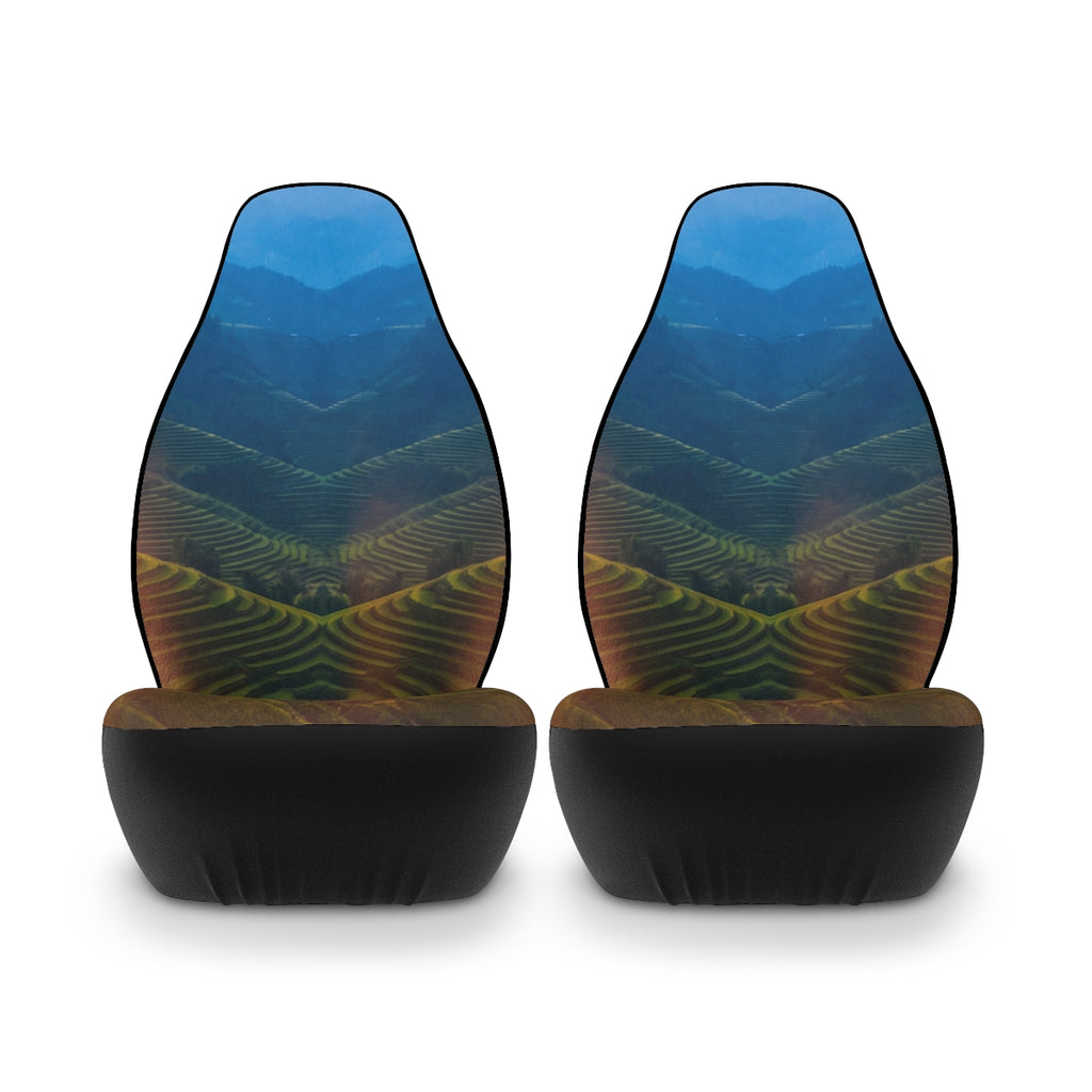 Car Seat Covers - Terraced Slopes | Echovira Gallery