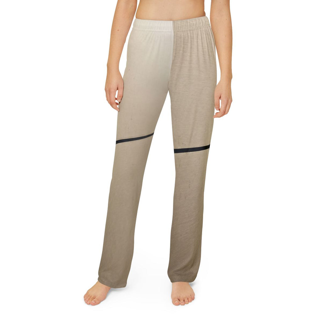 Kids Lounge Pants with Minimalist Gold Art