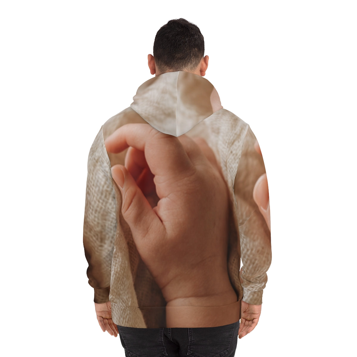 Men's Fashion Hoodie - Cozy Cream Comfort | Echovira Gallery