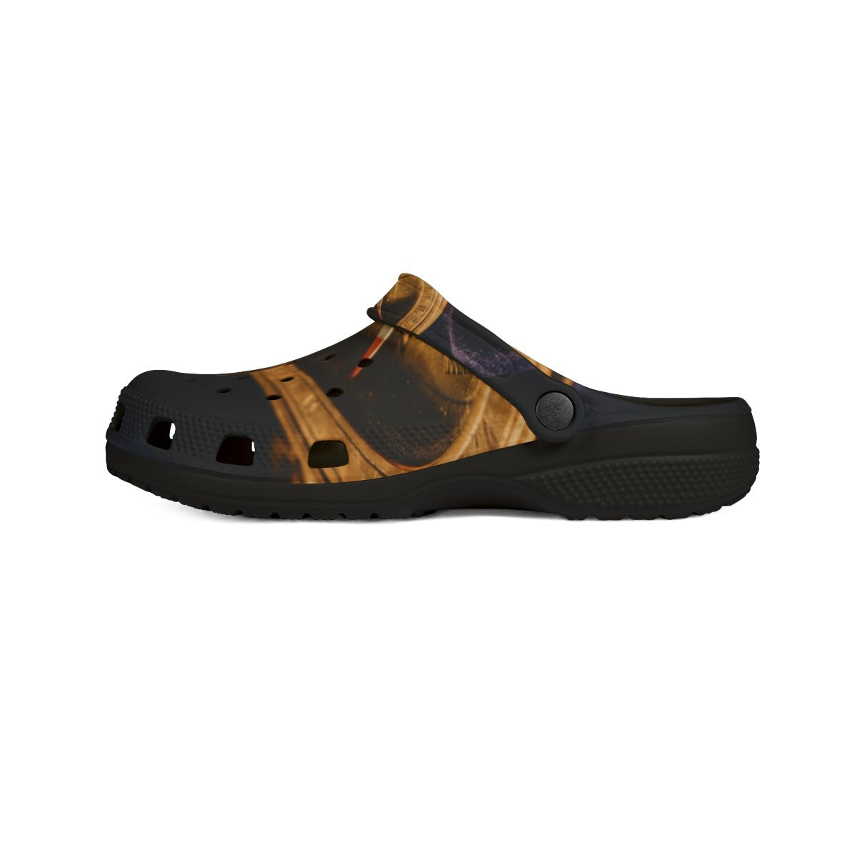 Men's EVA Foam Rubber Shoes Brass Sundial