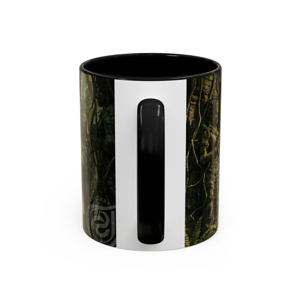 Accent Coffee Mug - Moss Temple Retreat | Echovira Gallery