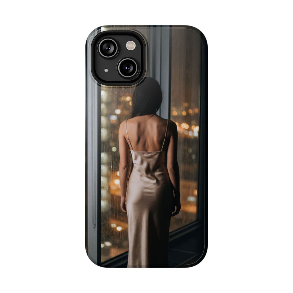 Impact-Resistant Cases - Tough Phone Case - Rainy Windows...— sizes part 1/2