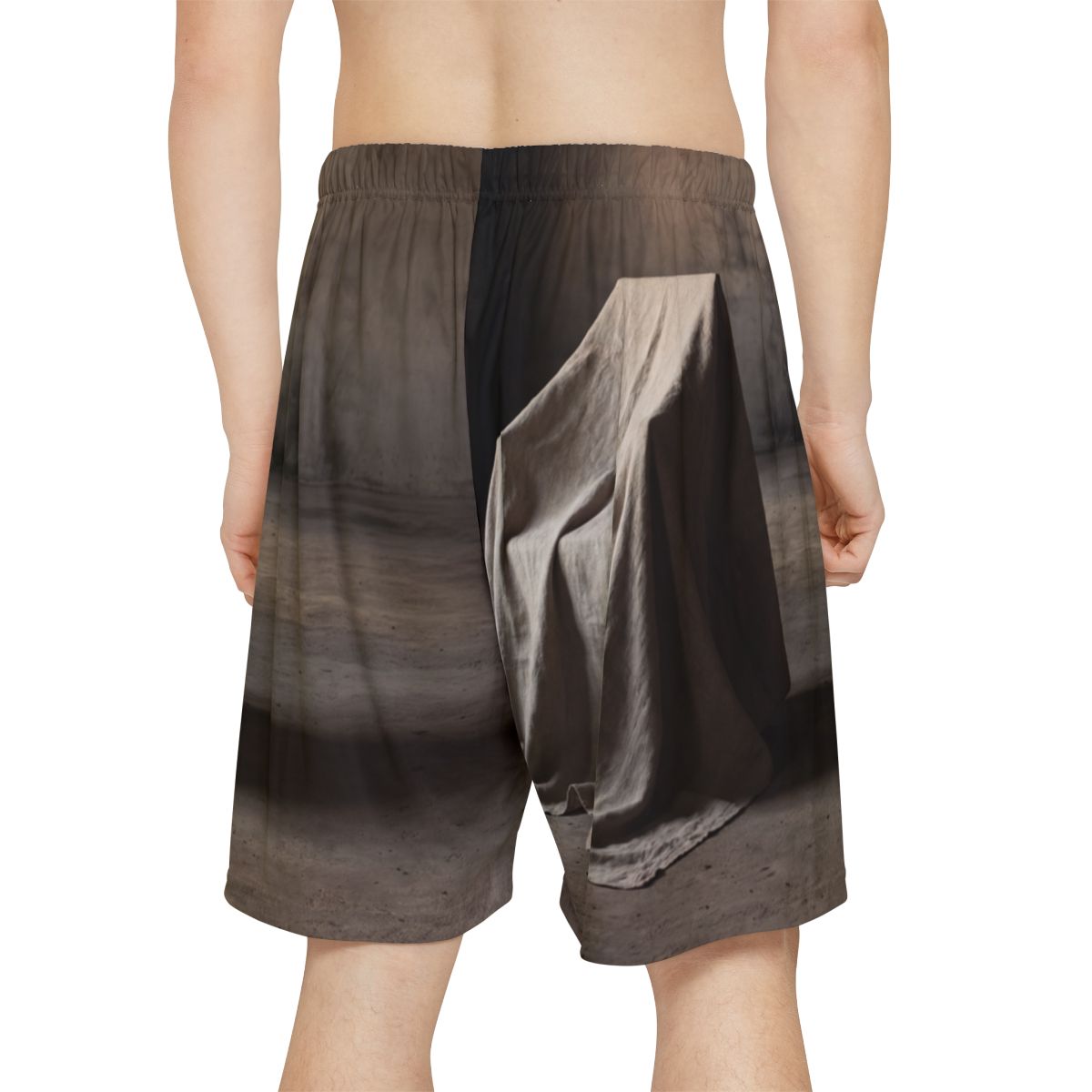 Men's Sports Shorts - Moody Wabi-Sabi