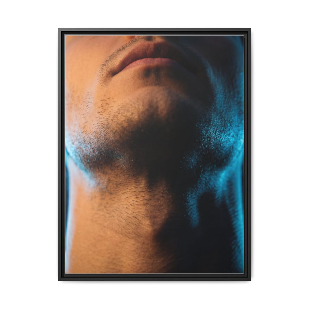 Framed Matte Canvas - Neon Noir