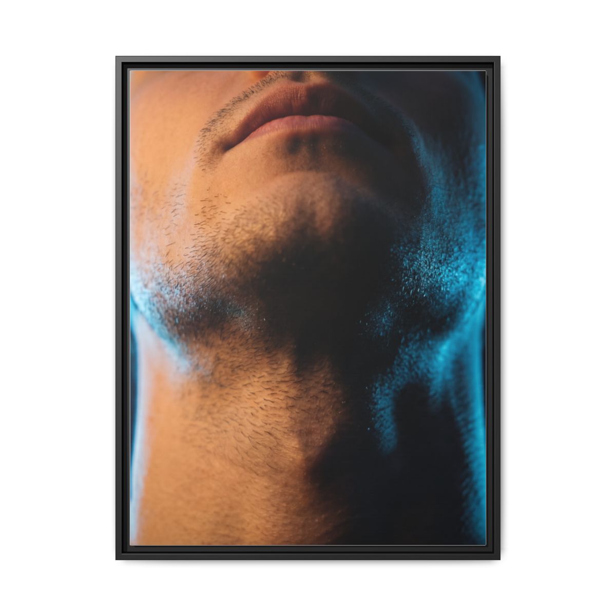 Framed Matte Canvas - Neon Noir