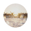 Golden Hour Crowd Round Rug