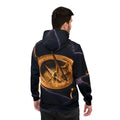 Men's Athletic Hoodie with Sundial Compass
