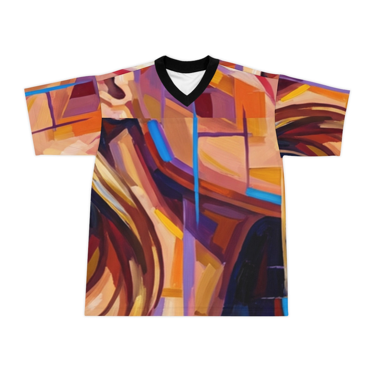 Unisex Football Jersey - Shattered Elegance | Echovira...