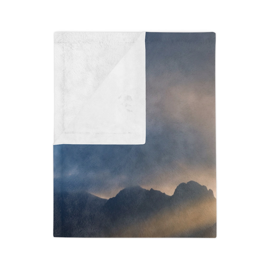 Microfiber Blanket - Rugged Mountain