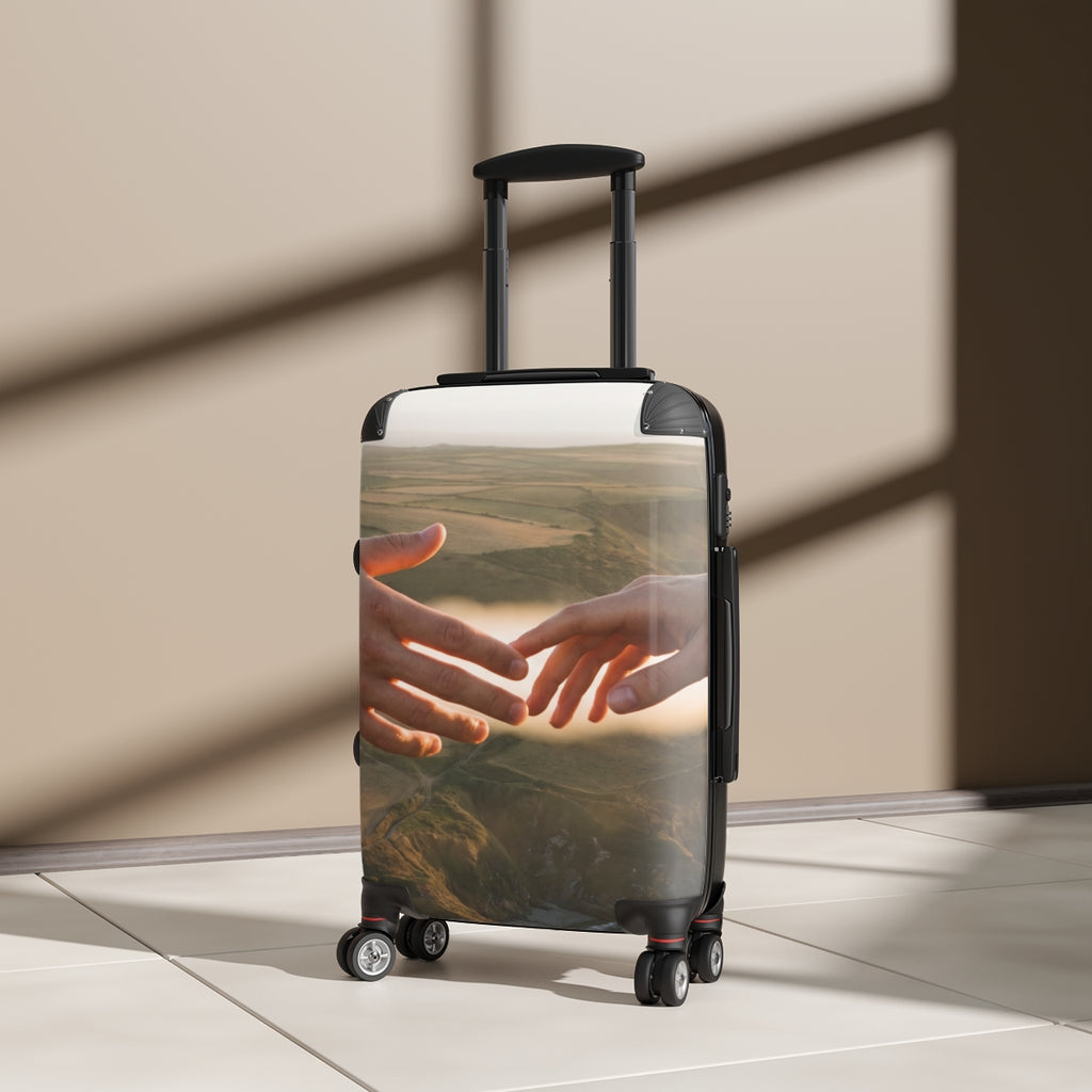 Suitcase - The Infinite Touch | Ethereal Coastal Art |...