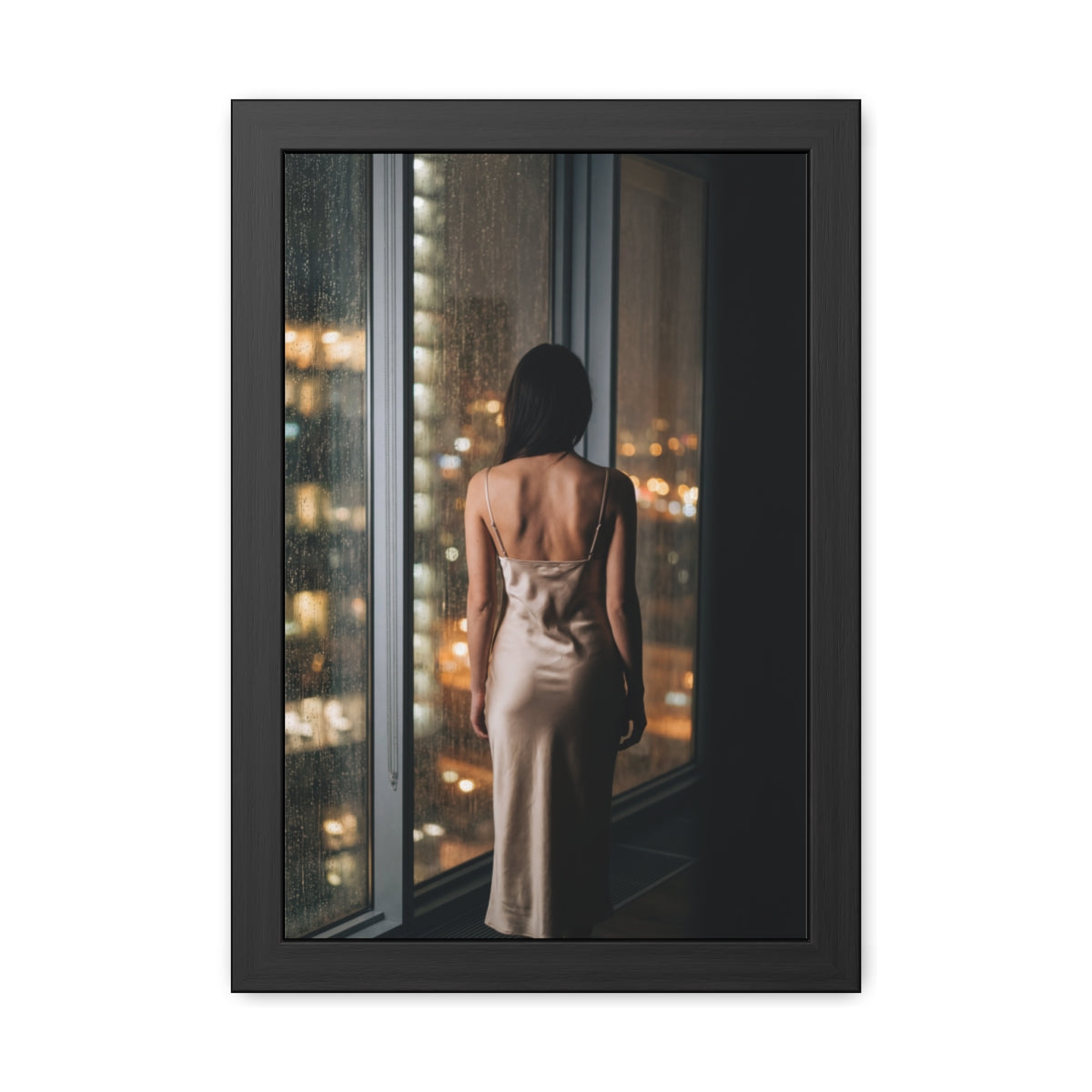Framed Posters - Urban Solitude — Portrait