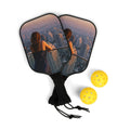Pickleball Kit - Twilight City Skyline | Echovira Gallery