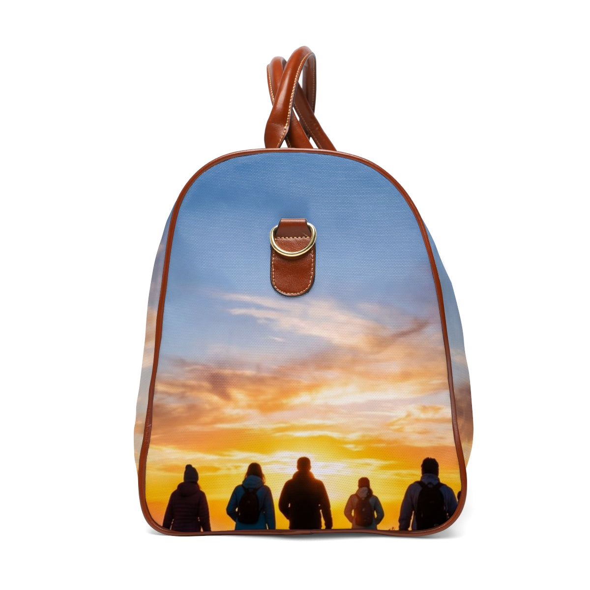 Waterproof Travel Bag - Sunset Horizon | Echovira Gallery