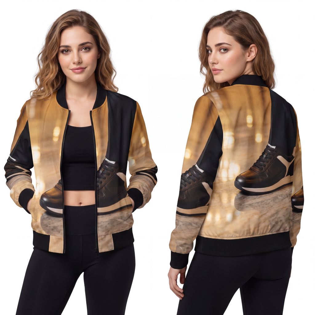 Women's Bomber Jacket - Urban Elite Bomber | Echovira...
