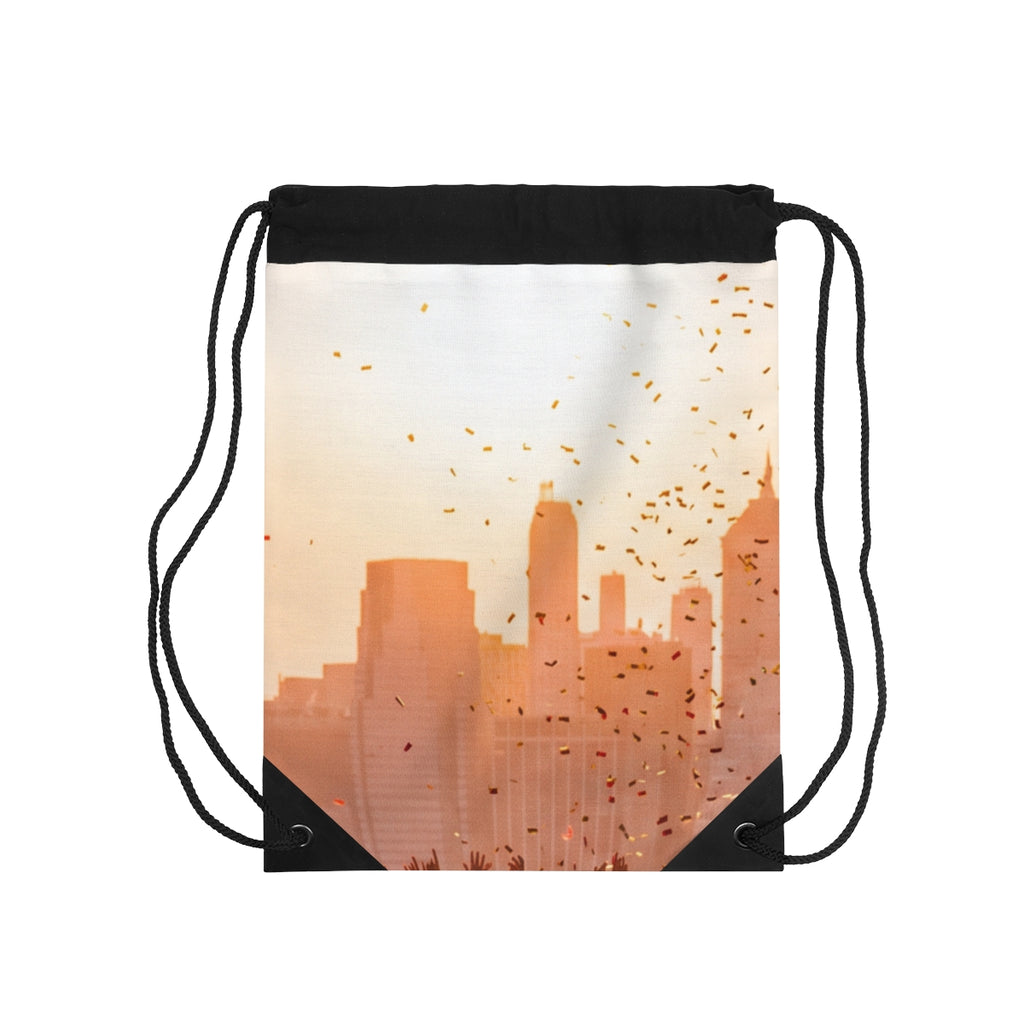 Drawstring Bag - City Lights Festival | Echovira Gallery