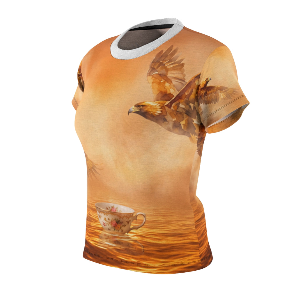 Surreal Eagles Women's Cut and Sew Tee