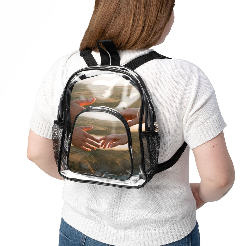 Clear Stadium Backpack - The Infinite Touch | Ethereal... |...
