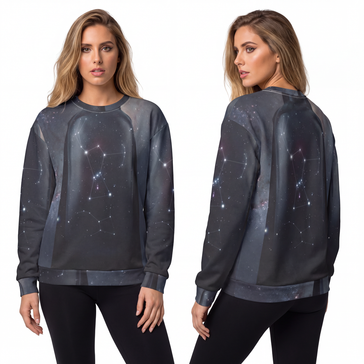Unisex Sweatshirt - Orion Starfield | Echovira Gallery