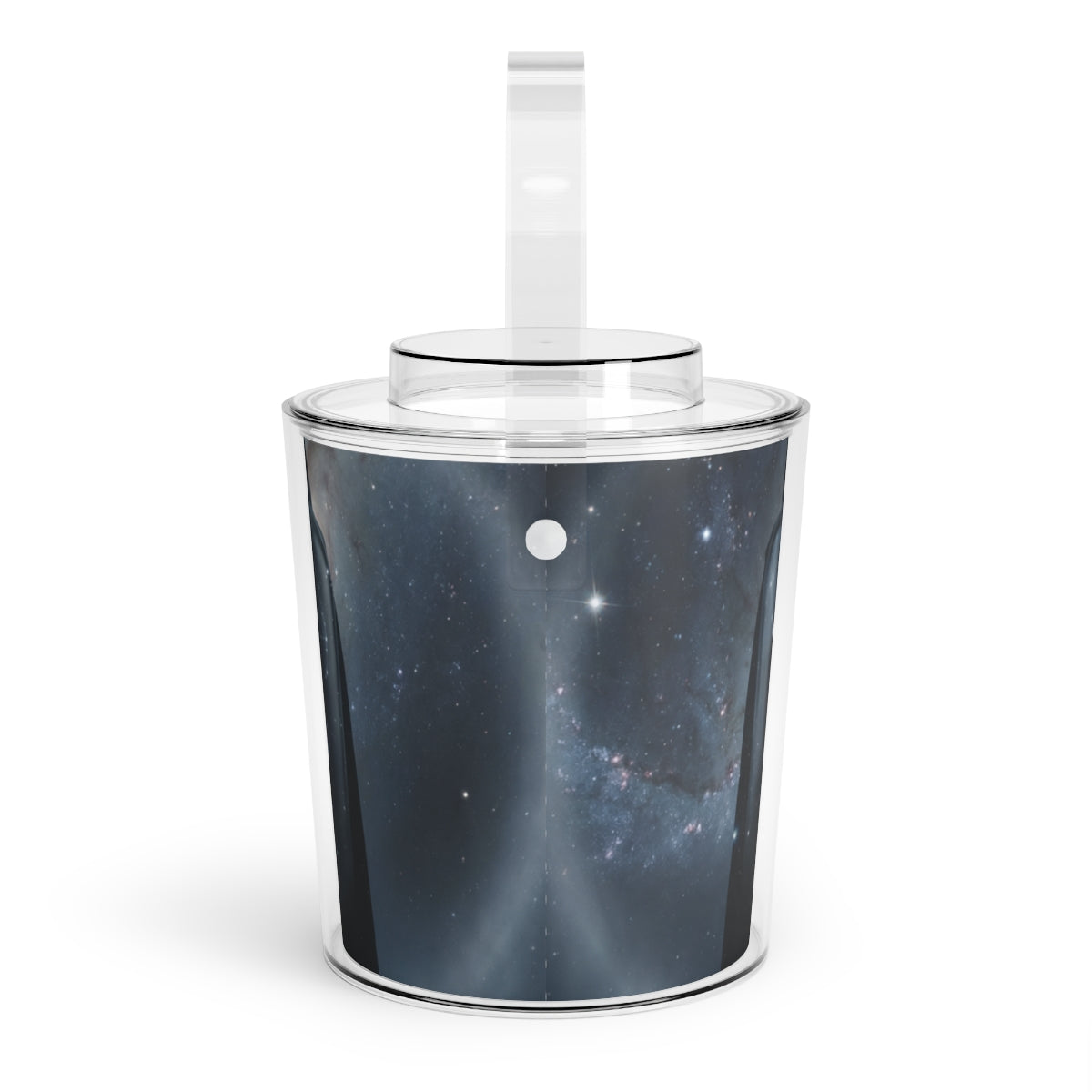 Ice Bucket with Tongs - Cosmic Starry Night | Echovira...