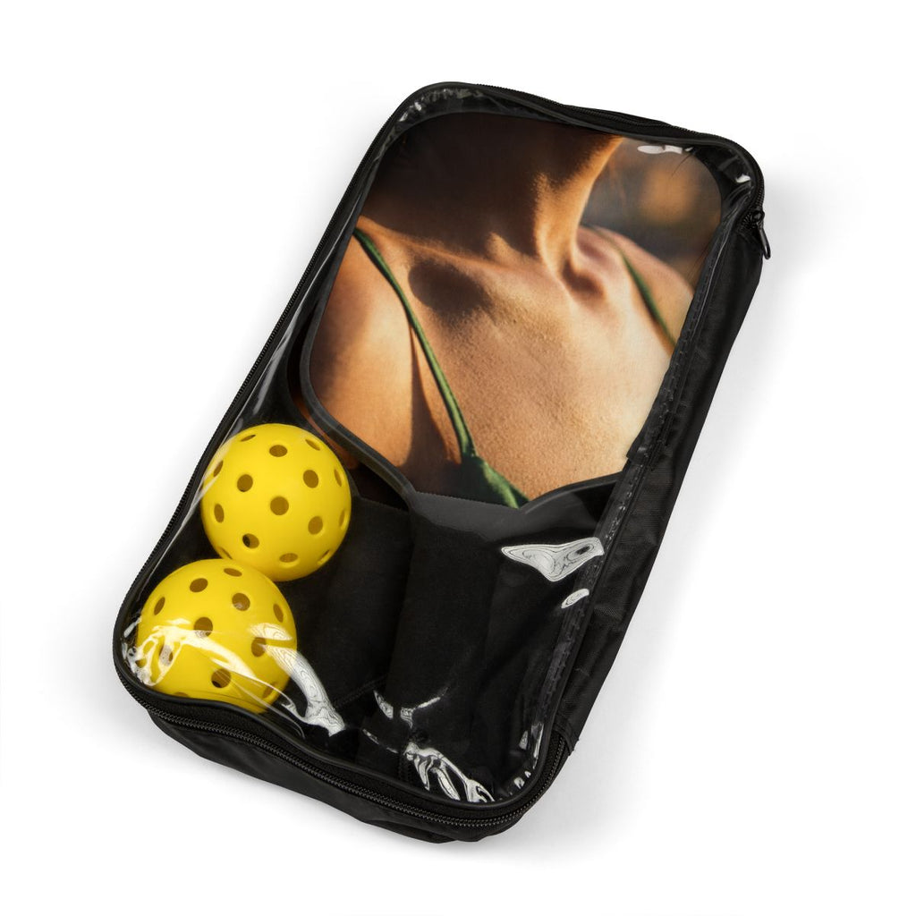 Golden Hour Pickleball Kit - Emerald Sunset Play | Echovira...