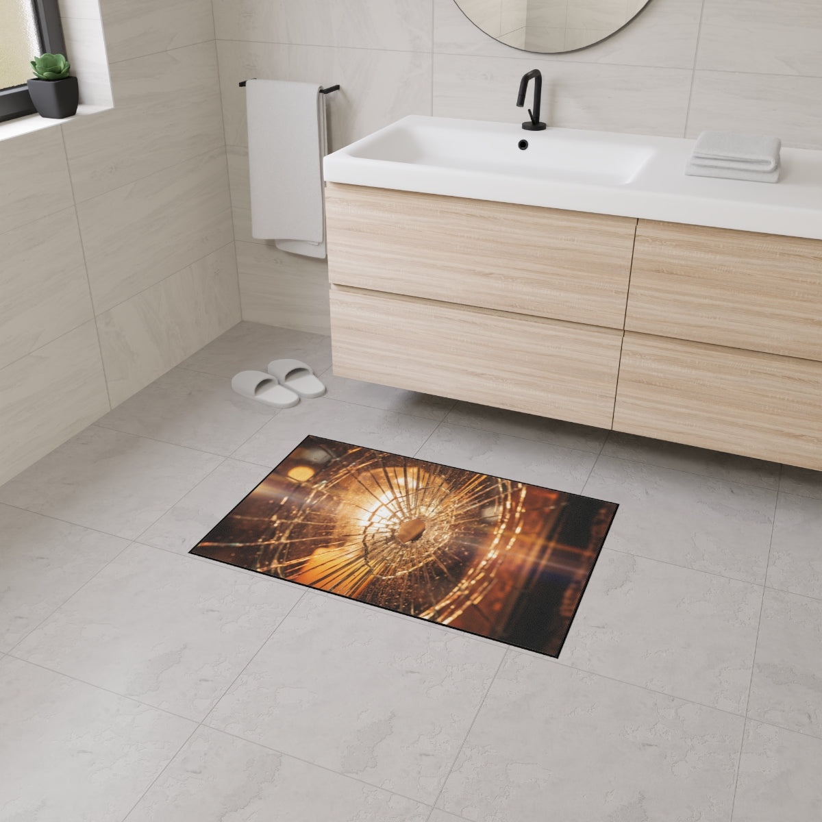 Heavy Duty Floor Mat - Shattered Light