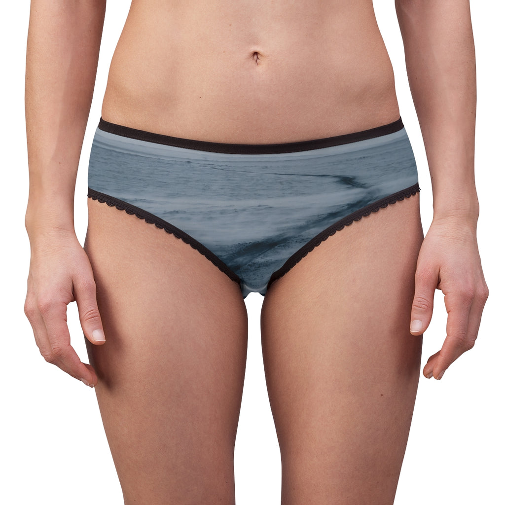 Women's Briefs with Arctic Tundra Landscape