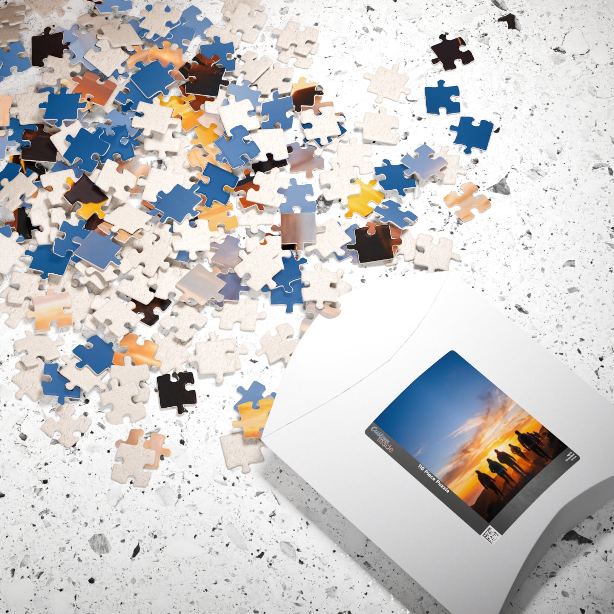 Puzzle - Golden Hiker Dawn