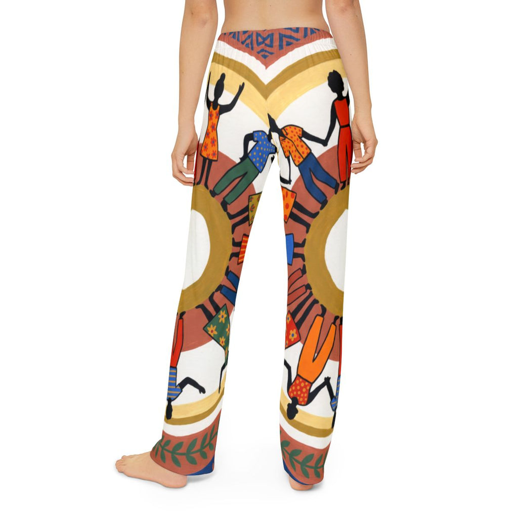Kids Lounge Pants - Unity Mandala Folk Art | Echovira...