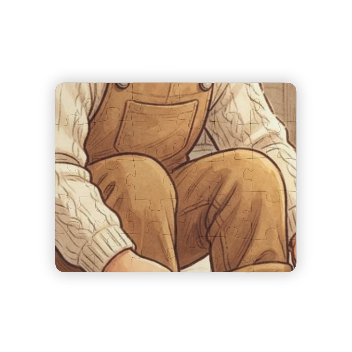 Kids' Puzzle 30-Piece - Autumn Steps | Echovira Gallery