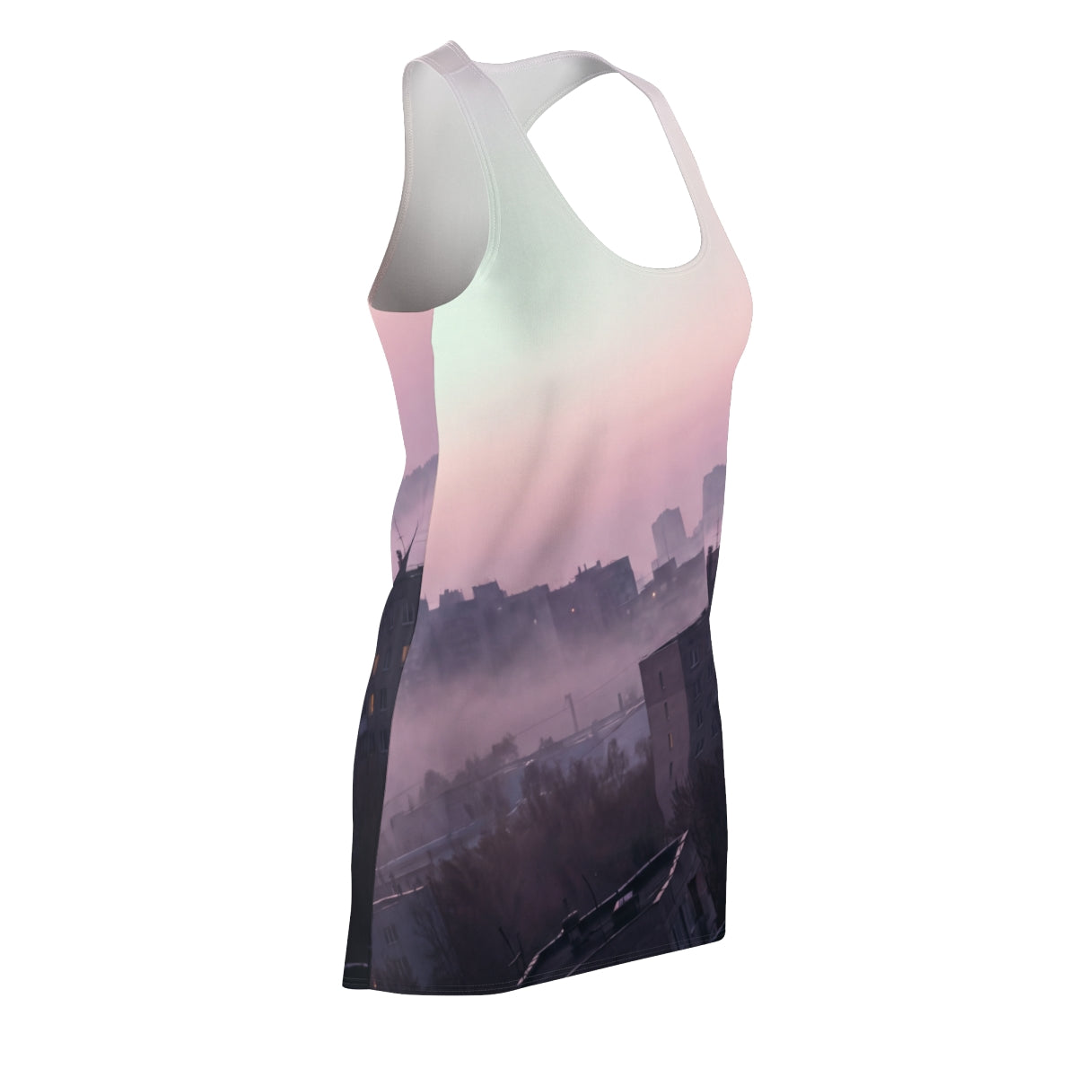 Women's Cut & Sew Racerback Dress - Dawn Skyline Mist |...