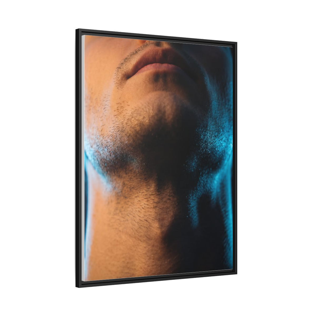 Framed Matte Canvas - Neon Noir