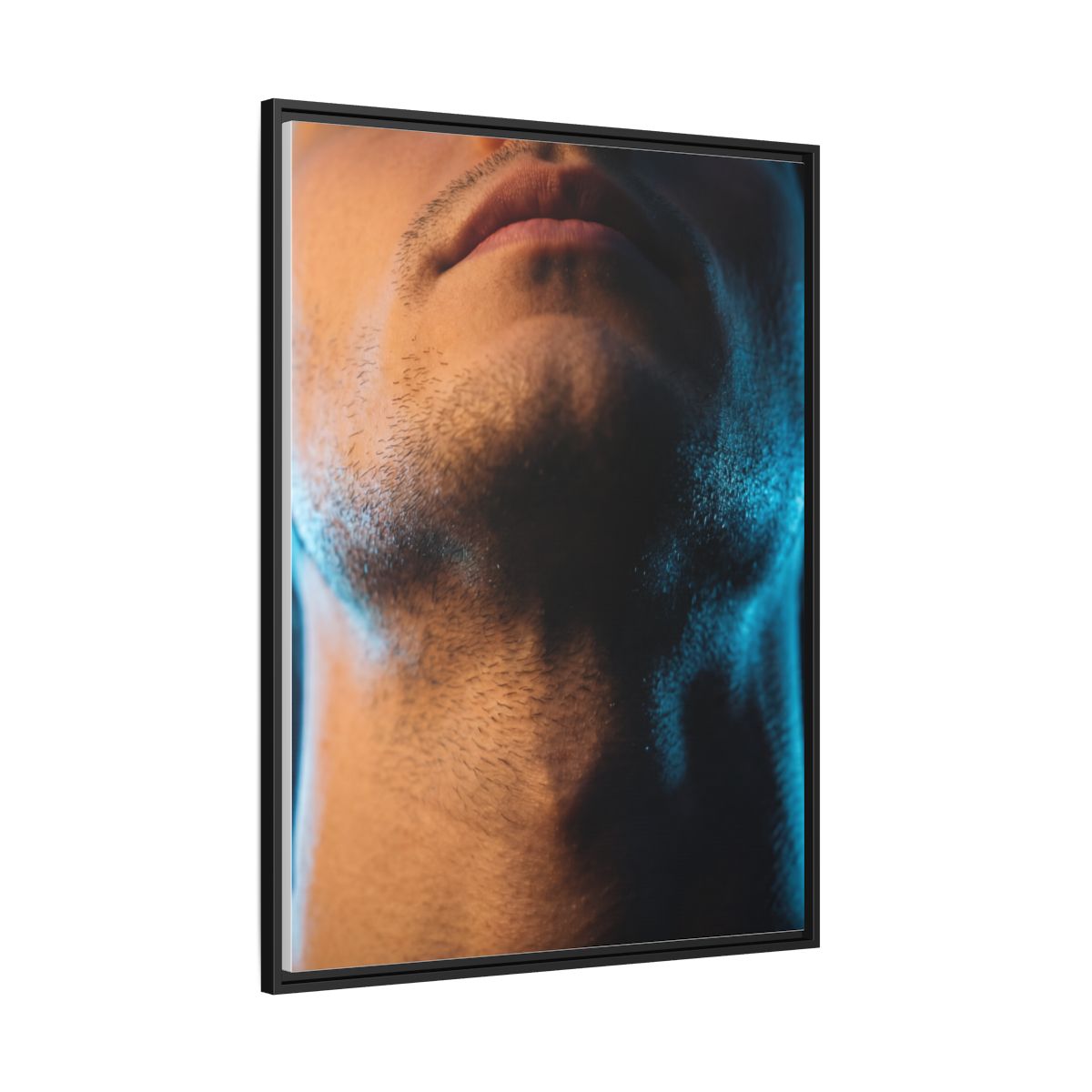 Framed Matte Canvas - Neon Noir