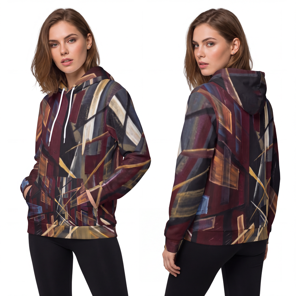 Fashion Hoodie - Urban Perspective | Echovira Gallery