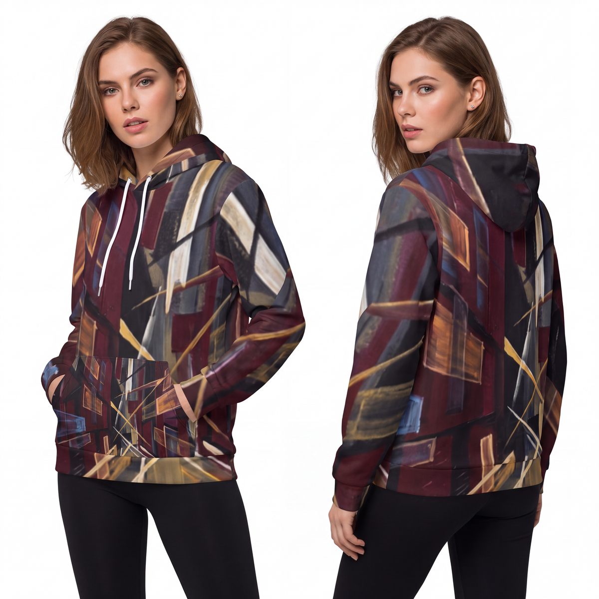 Fashion Hoodie - Urban Perspective | Echovira Gallery