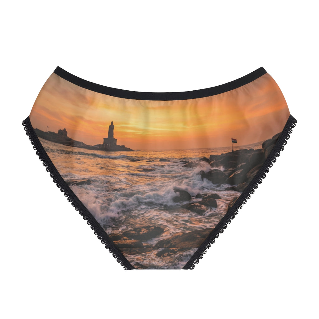 Women's Briefs - Majestic Golden Dawn
